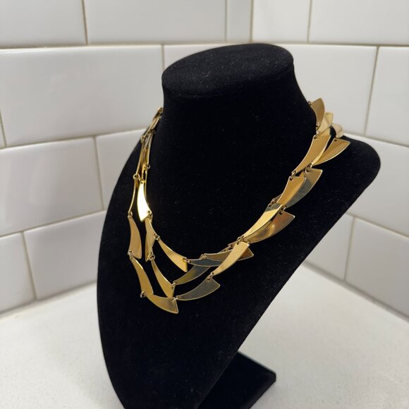 Art Deco Style 60s Choker Necklace - Picture 7 of 7